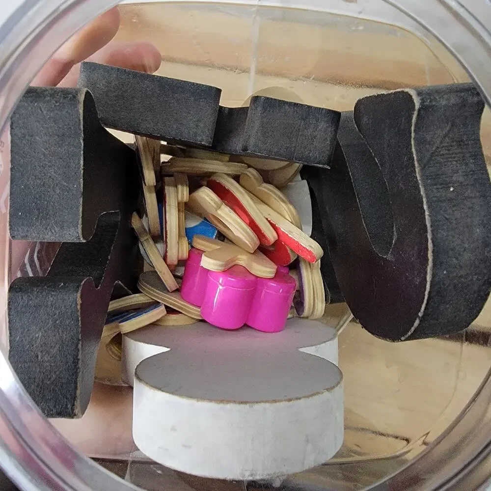 Mystery Container of Block Letters & Numbers (Sensory)